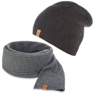 Brødrene gafitowy komplet czapka cz4 + szalik s5