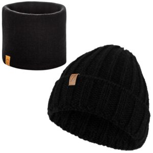 Brødrene czapka męska cz47 + komin k2 zestaw