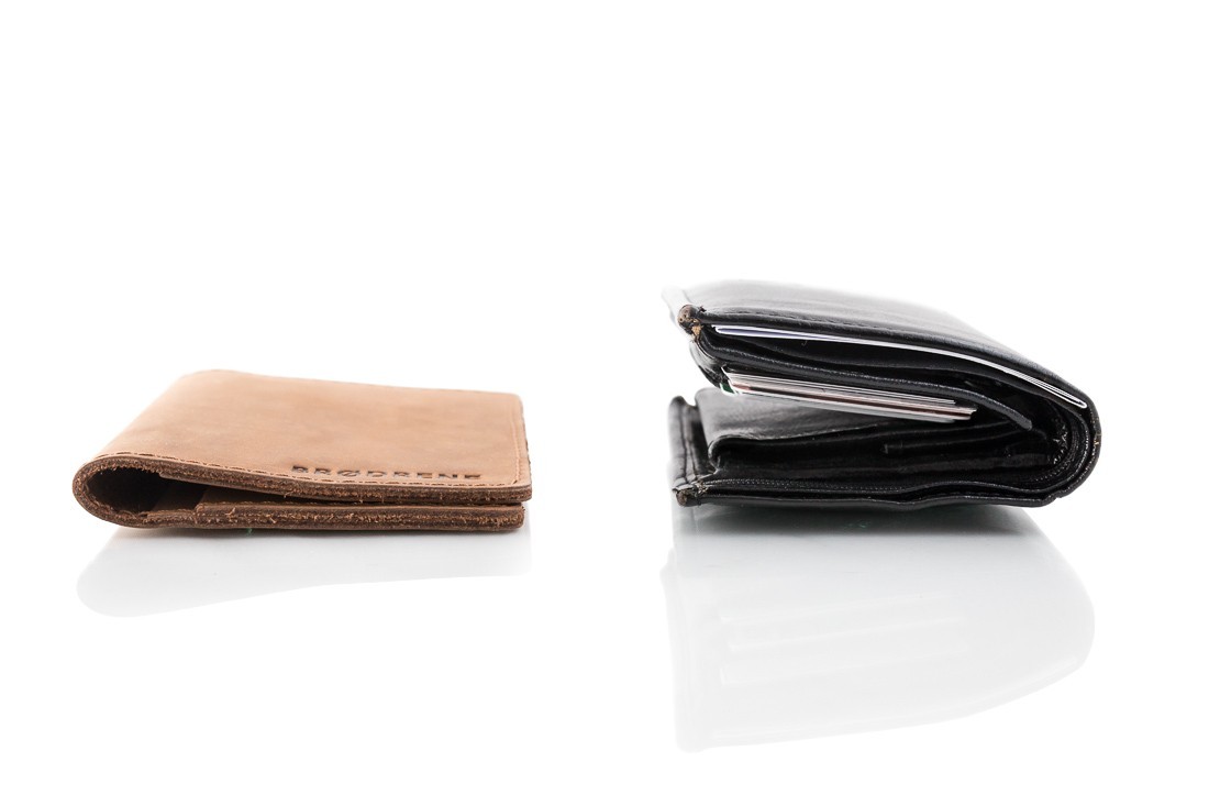 Skórzany portfel slim wallet brødrene sw03 jasny brąz - obrazek 7