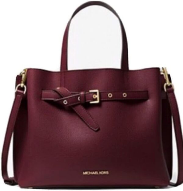 Michael Kors Emilia skórzana torba tornister (borówka), morwa, morwa