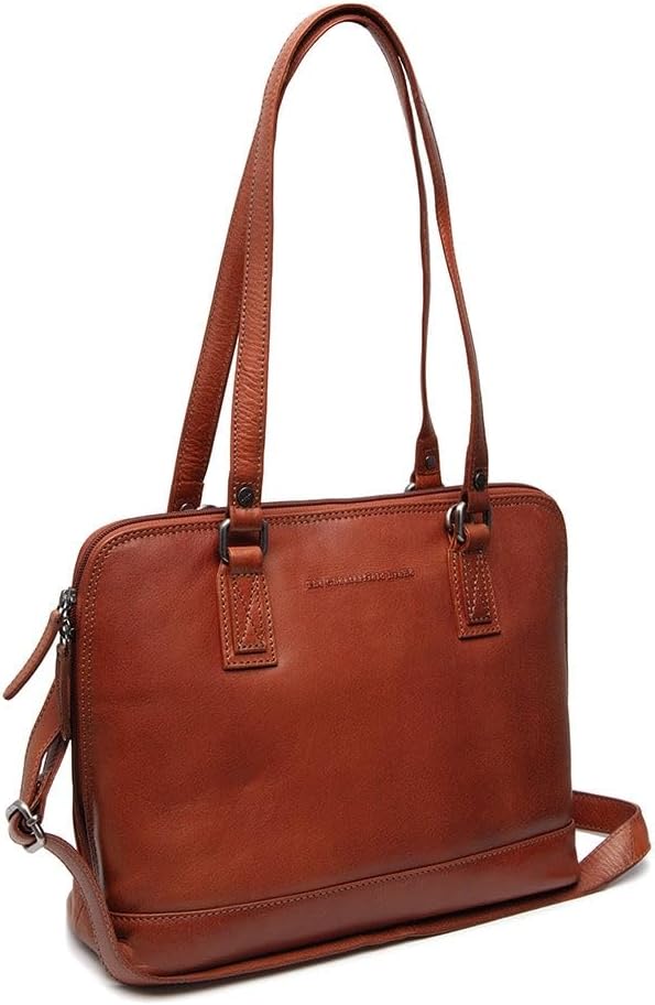 The Chesterfield Brand - Skórzana torba na ramię Cognac Viamonte