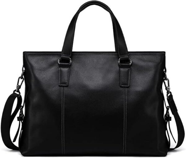 Męska torebka na co dzień skórzana torba na komputer 35 cm aktówka biznesowa przekrój torba crossbody