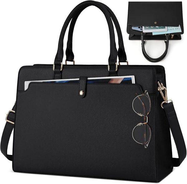 RAINSMORE Torebka damska Shopper torba damska duża 15,6 cala
